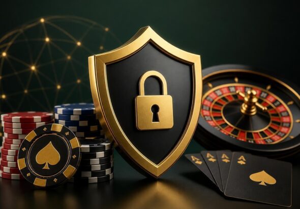 Casino Security Shield Icon